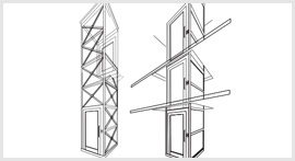 progettazione ascensori e castelletti
